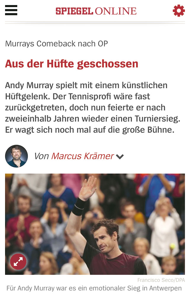 Sport mit Oberflchenersatz der Hfte | ATOS NEWS Fachmagazin